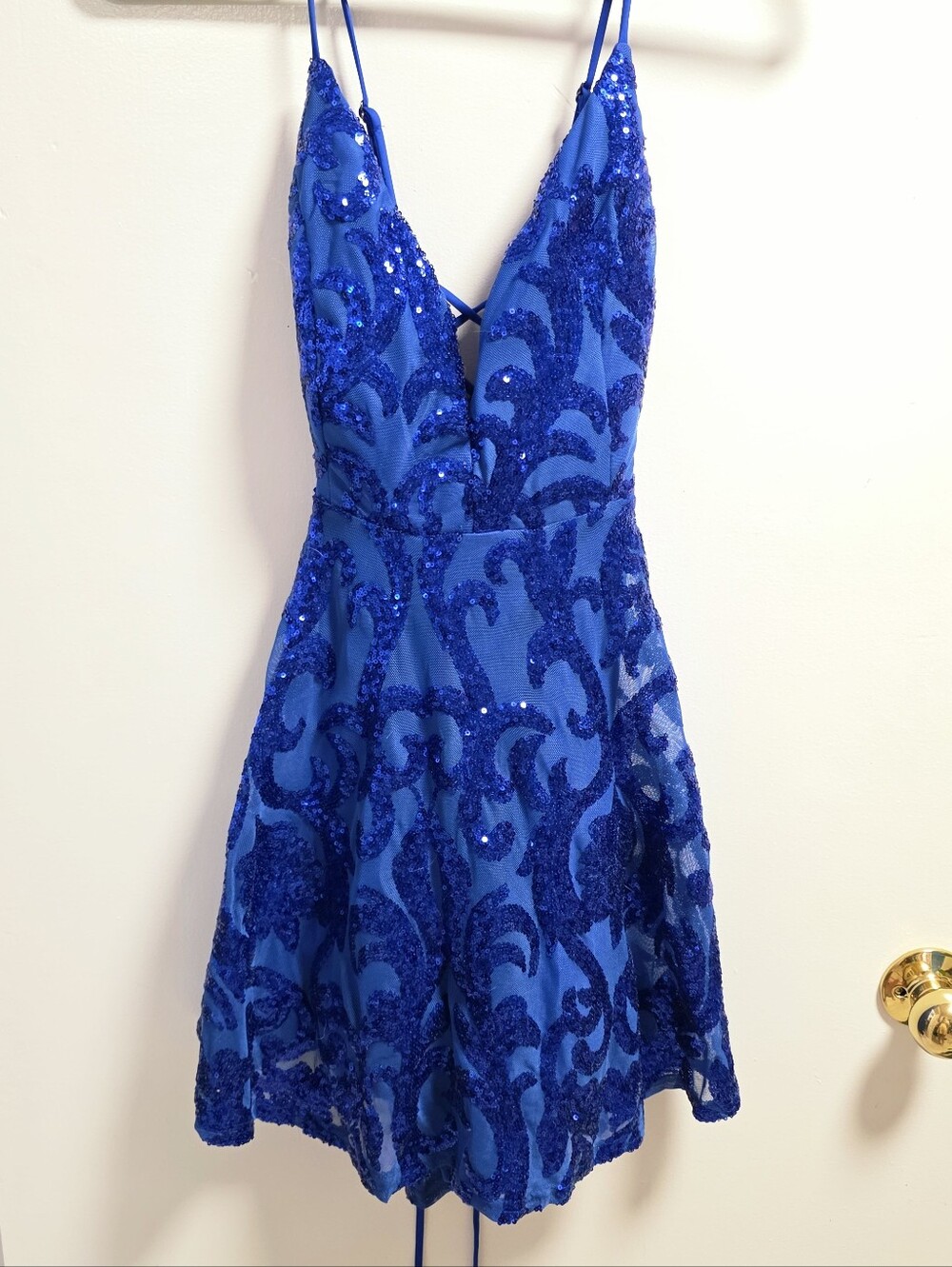 Blue Evening Gown